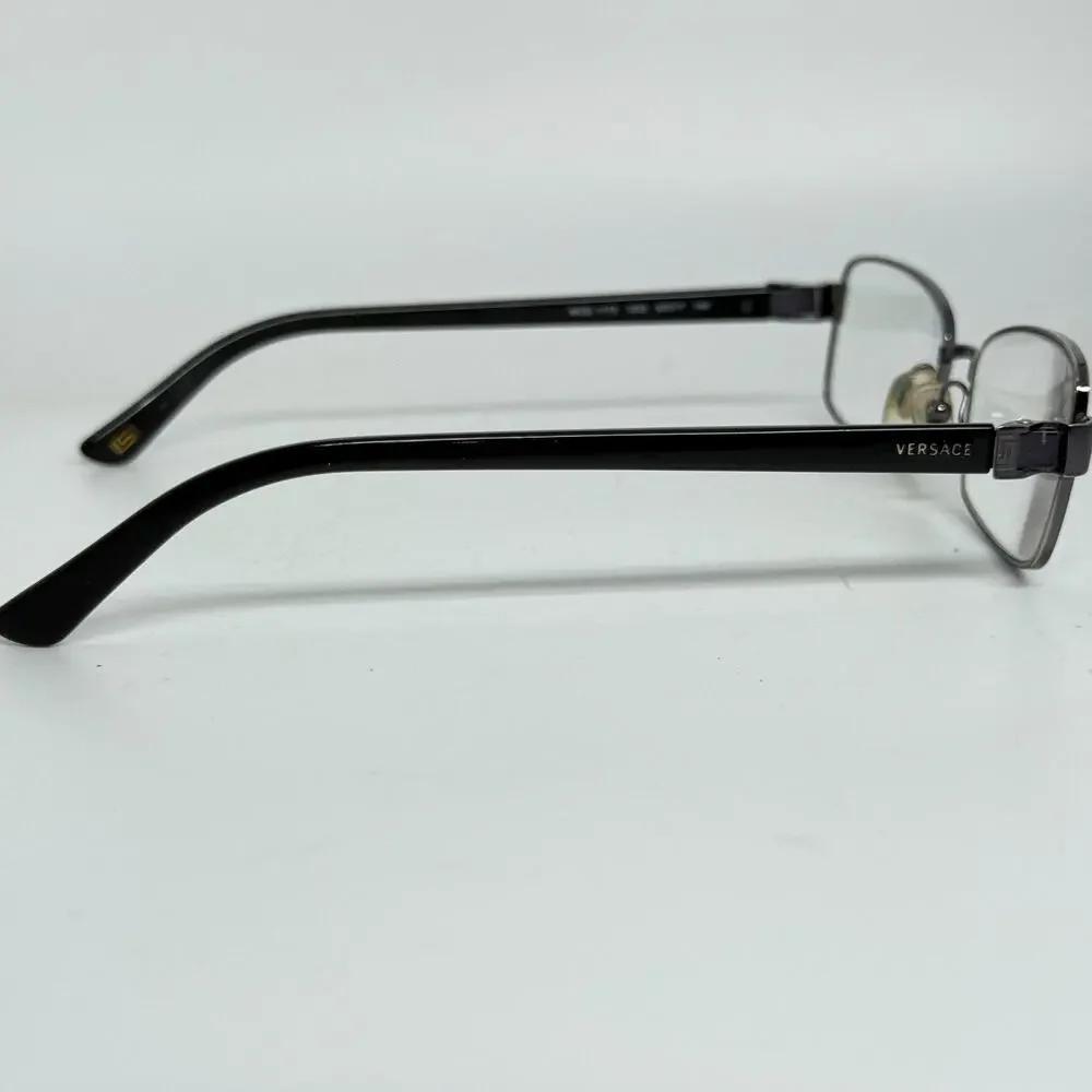Versace Mod.‎ 1173 1255 Eyeglasses Frames Black Silver 52-17-140 H18911